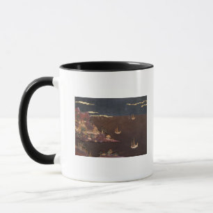Mug Plateau avec la scène marine