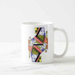 Mug Plateau de cartes Sa et Ses Reine