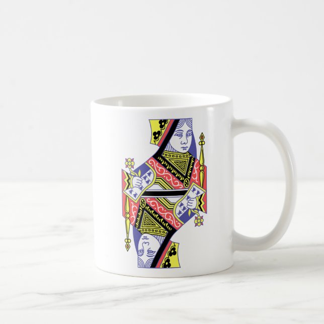 Mug Plateau de cartes Sa et Ses Reine (Droite)