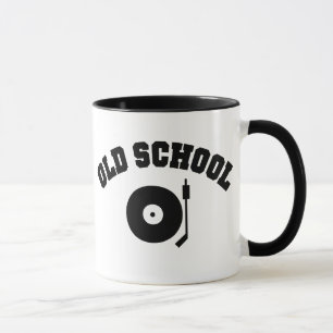 Mug Platine de DJ École Ancienne