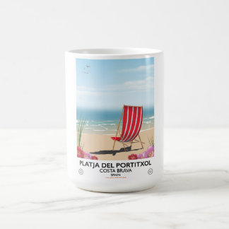 Mug Platja del Portitxol, Costa Brava, Espagne