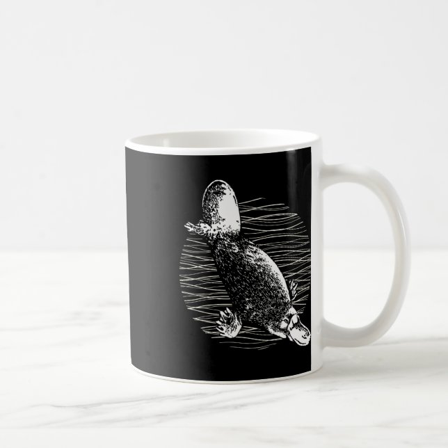 Mug Platypus Outback Faune Nature Platypus (Droite)