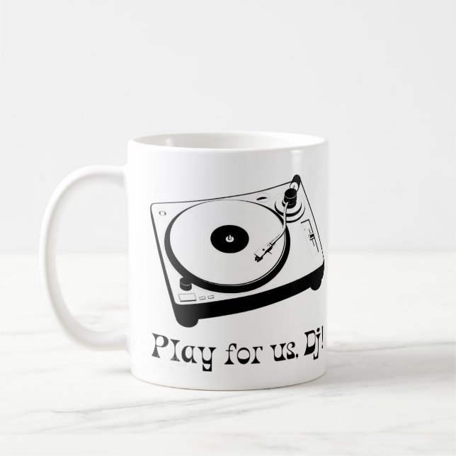 Mug 'Play for us Dj' (Gauche)