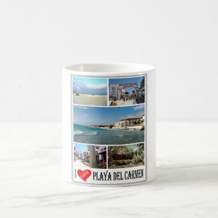 Mug Playa Del Carmen - Mexique - I Love -