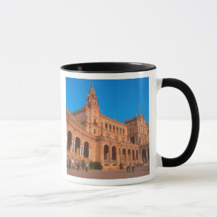 Mug Plaza de Espana à Séville, Espagne.