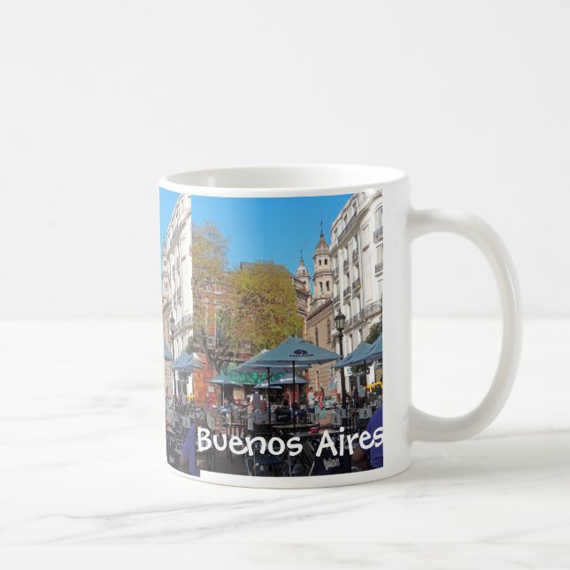 Mug Plaza Dorrego pendant l'après-midi (Droite)