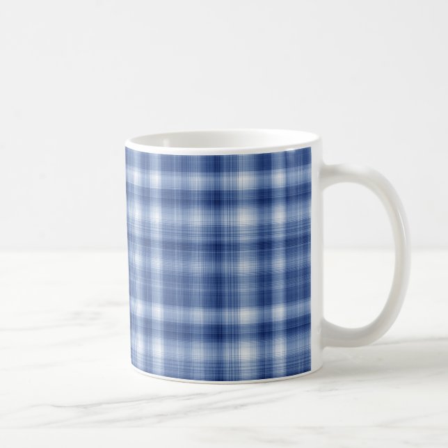 Mug Plein bleu écossais (Droite)