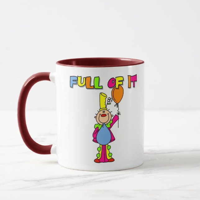 Mug Plein de Bêtises (Gauche)