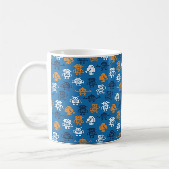 Mug Plein de petits robots (Gauche)