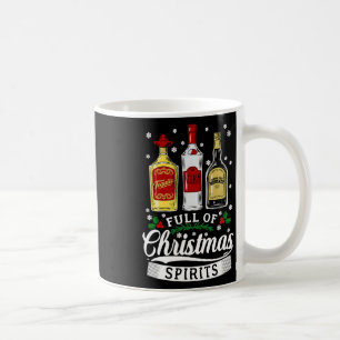 Mug Plein d'esprits de Noël Vodka Tequila Whiskey Xm