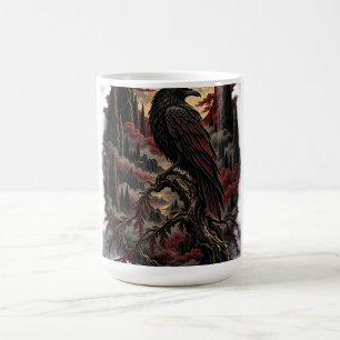 Mug Pleine Lune Corbeau Gothique