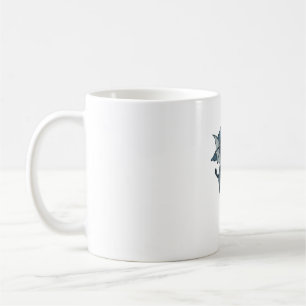 Mug Pleine lune d'Halloween à l'aile de chauve-souris