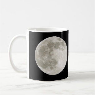 Mug Pleine Lune Lueur Minimale Ciel Nocturne Nature Es