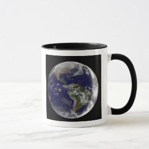 Mug Pleine Terre montrant l'Amérique du Nord et l'Amer
