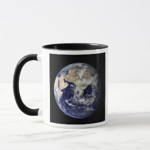 Mug Pleine Terre montrant l'Europe et l'Asie