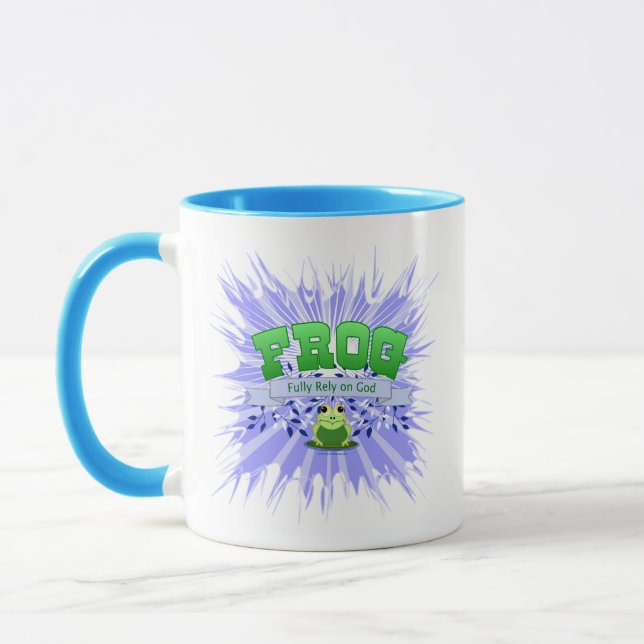 Mug Pleinement confiance en Dieu (Gauche)
