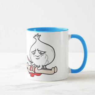 Mug Pleurage D'Oignon Drôle, Coupe L'Homme