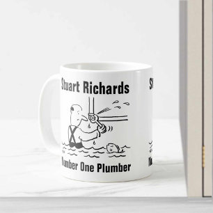 Mug Plomberie et plomberie Musique personnalisée