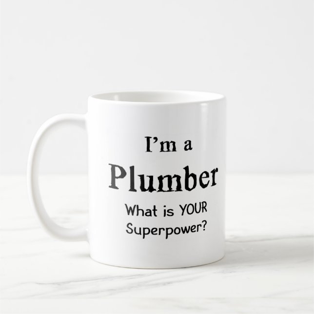 Mug plombier (Gauche)