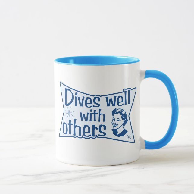 Mug Plonge Bien Avec Les Autres (Droite)
