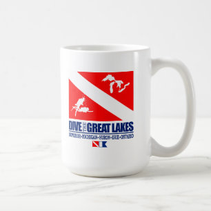 Mug Plongée dans les Grands Lacs