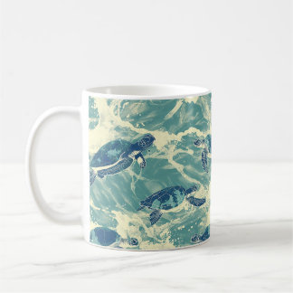 Mug Plongée Deep - Sea Turtle Coffee Companion