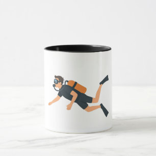 Mug Plongée en scaphandre autonome