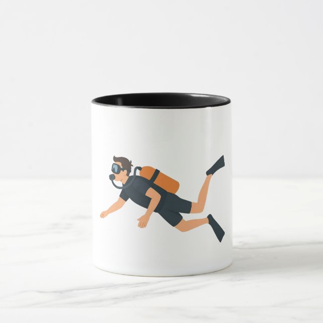 Mug  Plongée en scaphandre autonome (Centre)