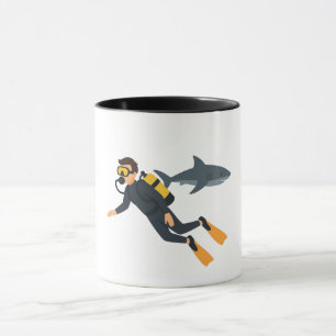 Mug Plongée en scaphandre autonome