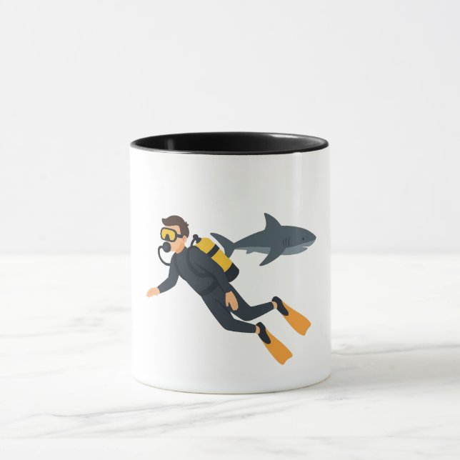 Mug  Plongée en scaphandre autonome (Centre)