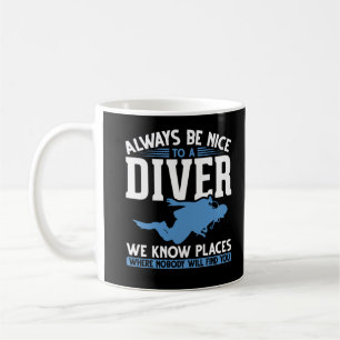 Mug Plongée Funny Diver Plongée