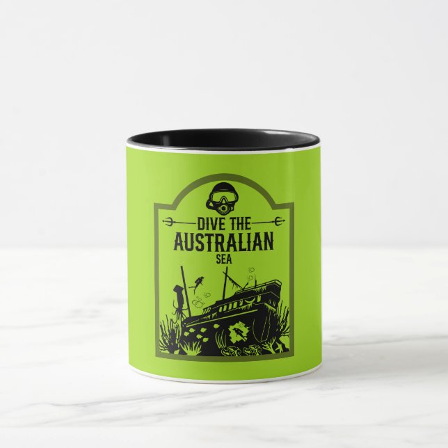 Mug Plongée par naufrage Australie (Centre)