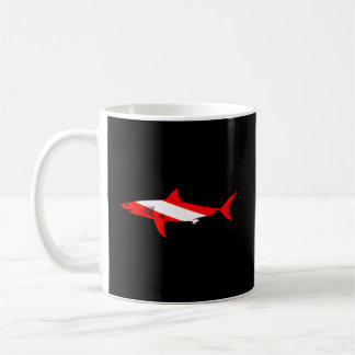 Mug Plongée Requin Plongée Plongée Pour Plongeur