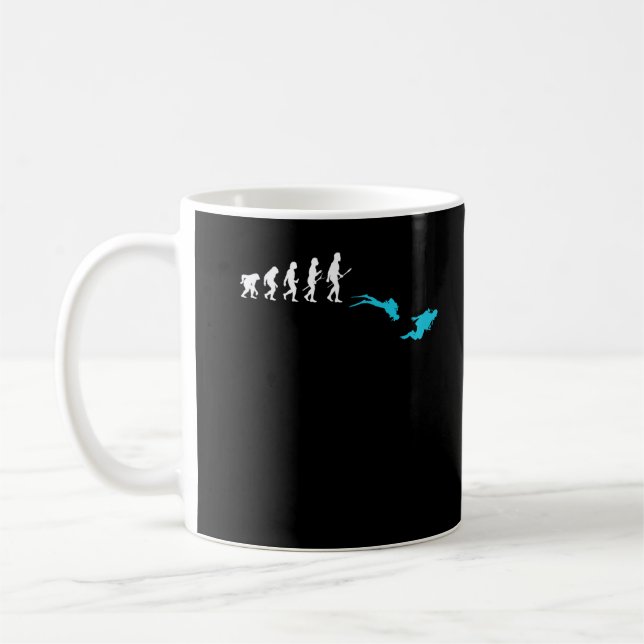 Mug Plongée Scuba Evolution Diver (Gauche)