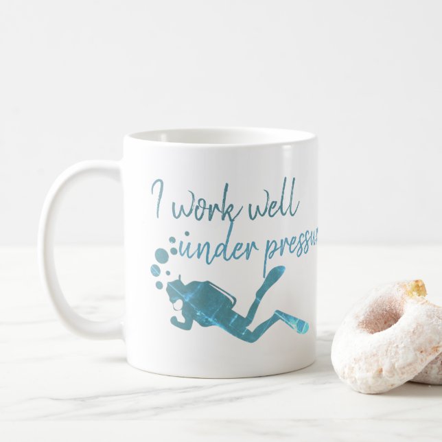 Mug plongée sous-marine (Avec donut)