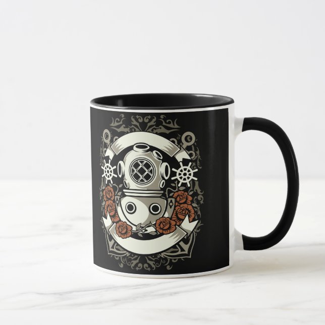 Mug Plongeur (Droite)