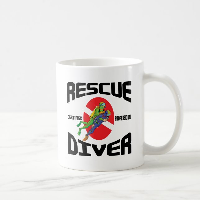 Mug Plongeur de délivrance (Droite)