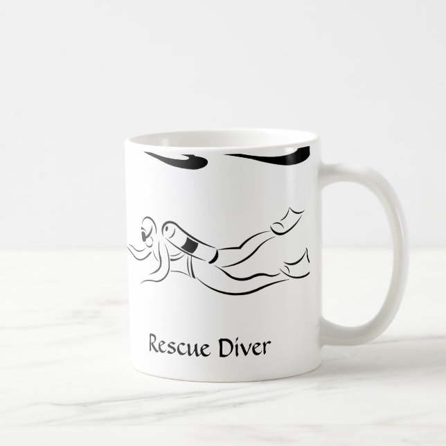 Mug Plongeur de délivrance (Droite)