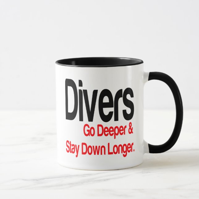 Mug Plongeurs Deeper (Droite)