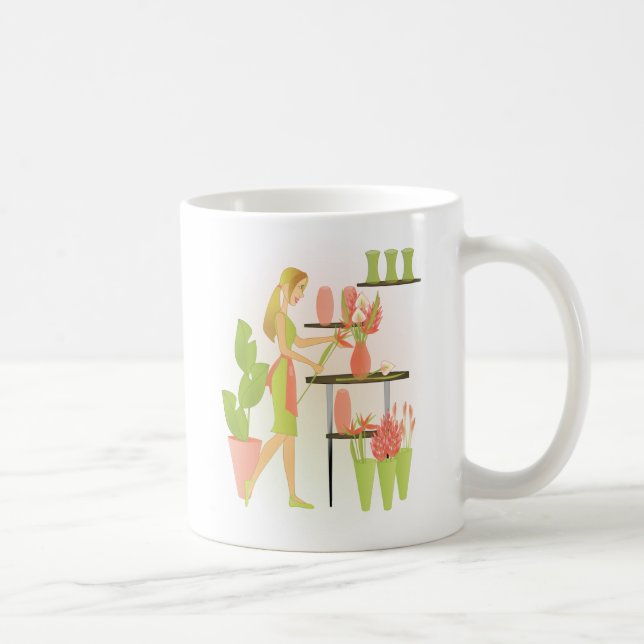 Mug Ploriste-Pêche (Droite)