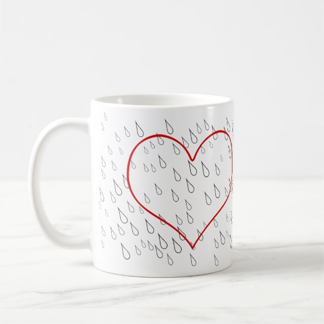 Mug Pluie cendante (Gauche)