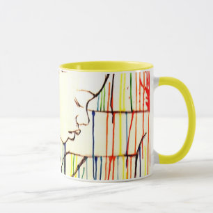 Mug Pluie créole - blanc