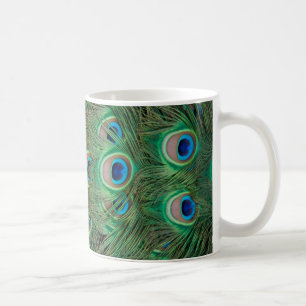 Mug plumage de paon