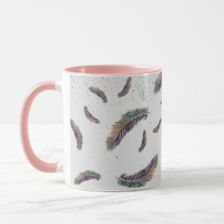 Mug plumé