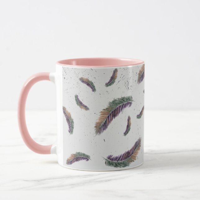Mug plumé (Gauche)
