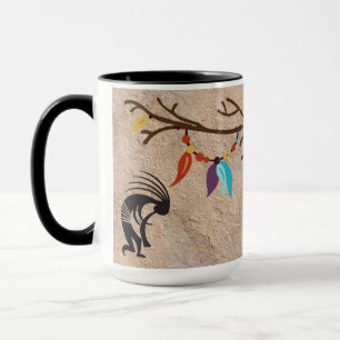 Mug Plume de capteur de rêves arbre Kokopelli