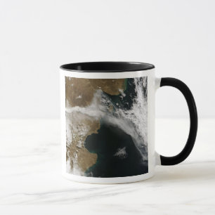 Mug Plume de cendres de l'éruption du volcan Chaiten,