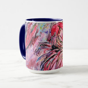 Mug Plumes au rose