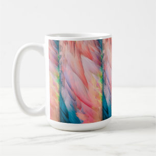 Mug Plumes de Flamant rose colorées