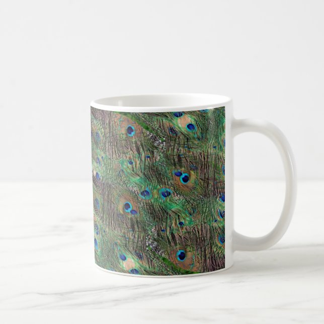 Mug Plumes de paon (Droite)